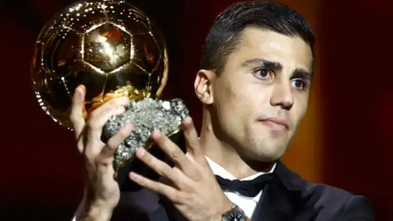 Rodri supera Vinicius Jr. e conquista a Bola de Ouro 2024