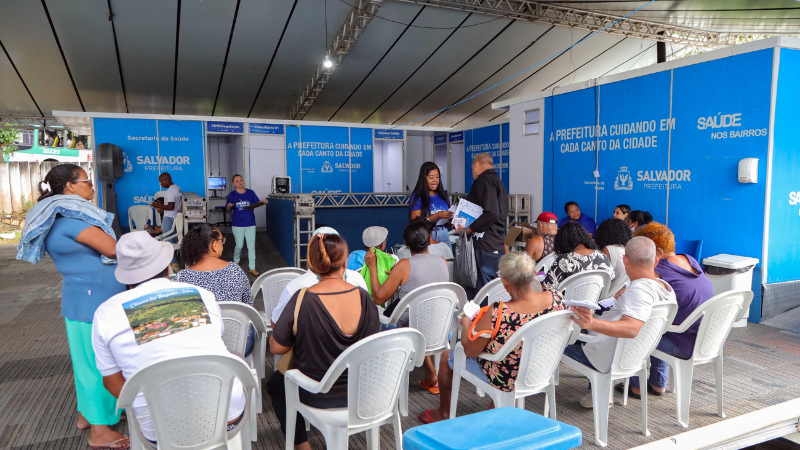 Saúde dos Bairros oferece atendimentos em diversos locais de Salvador nesta semana