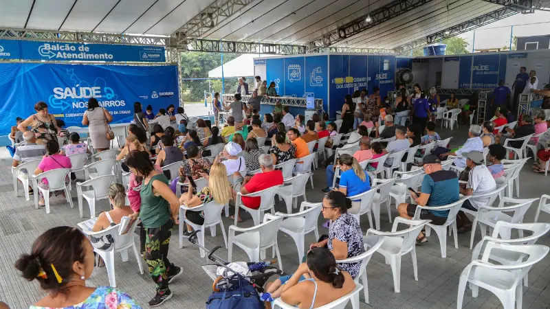 Programa Saúde nos Bairros oferece atendimento gratuito em quatro bairros de Salvador