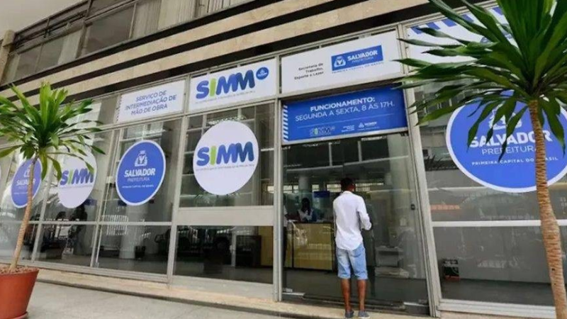 Simm e SineBahia oferecem 89 vagas de emprego em Salvador com atendimento agendado