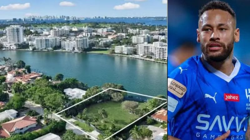 Neymar compra mansão de R$148 milhões em Miami;saiba detalhes