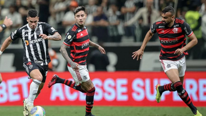 Copa do Brasil: Flamengo vence Atlético-MG por 3 a 1 no primeiro jogo da final