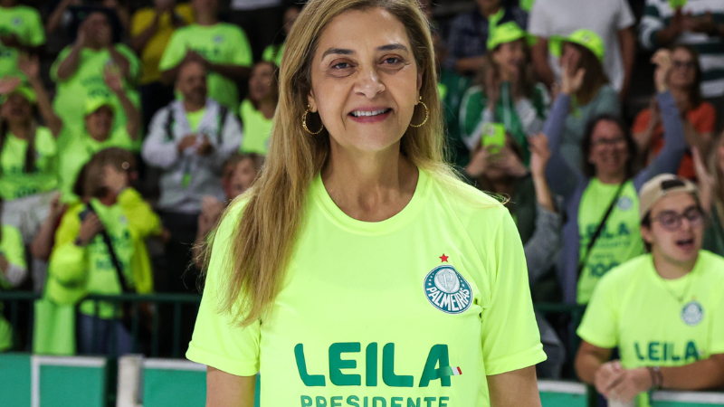 Leila Pereira é reeleita presidente do Palmeiras com grande maioria dos votos