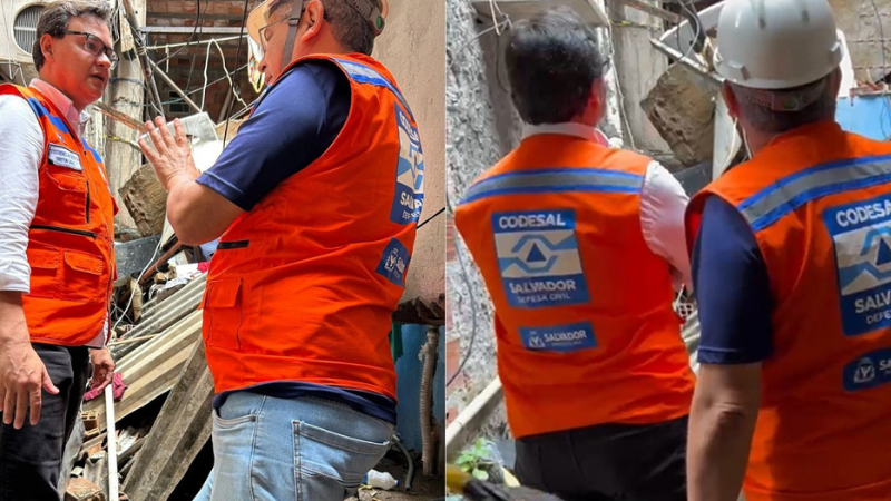 Adolescente fica ferida em desabamento de laje em Nova Brasília