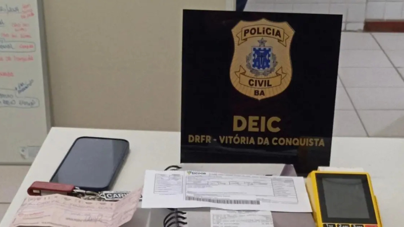 Mandado contra suspeito de desviar R$ 400 mil é cumprido pela polícia em Vitória da Conquista