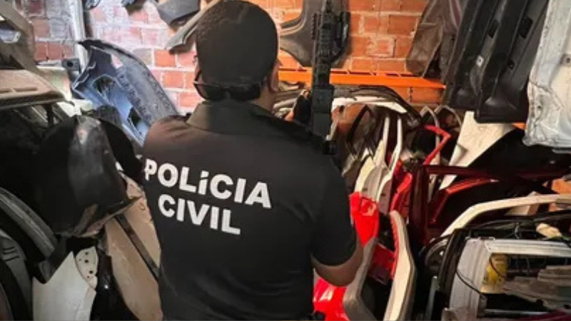 Operação “Cavalo de Aço” da Polícia Civil desativa dois desmanches em Salvador