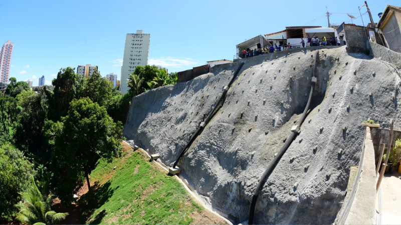 Obra de contenção garante tranquilidade a moradores de Brotas