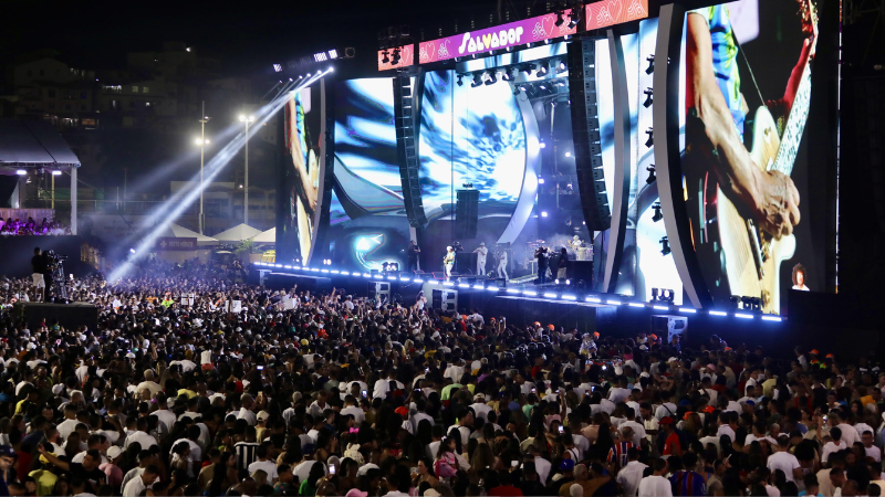 Virada Salvador 2025: Uma festa de 5 dias com mais de 100 horas de música e atrações inéditas