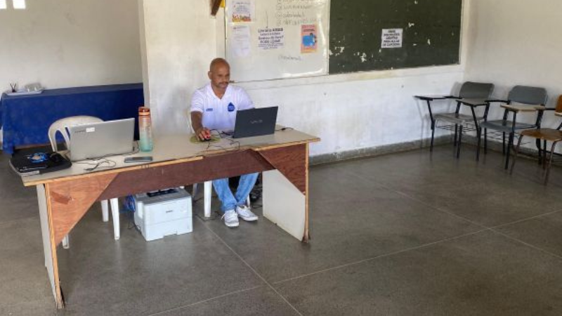 Embasa leva atendimento itinerante a Areia Branca, em Lauro de Freitas