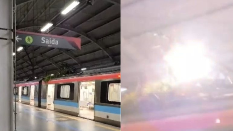 Explosão assustam passageiros no metrô de Salvador;saiba detalhes