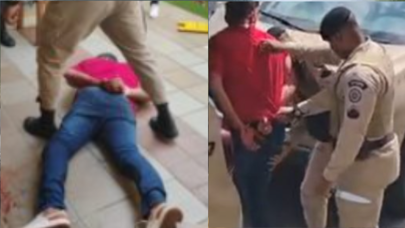 Ataque a faca deixa mulher ferida em shopping no Itaigara; suspeito é parceiro da vítima