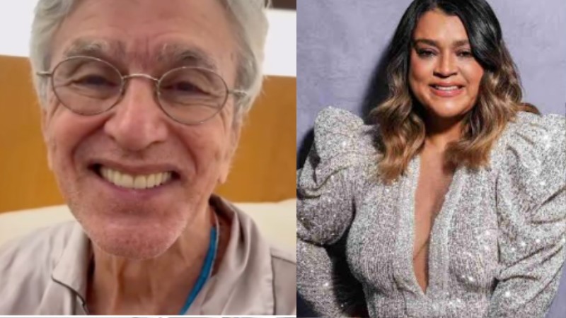 Caetano Veloso envia mensagem de carinho para Preta Gil