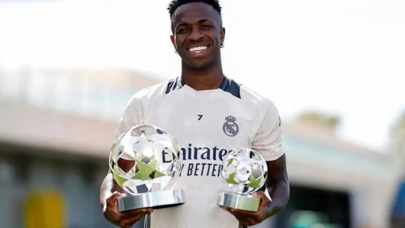Vinicius Jr brilha novamente e é eleito Melhor Jogador do Mundo