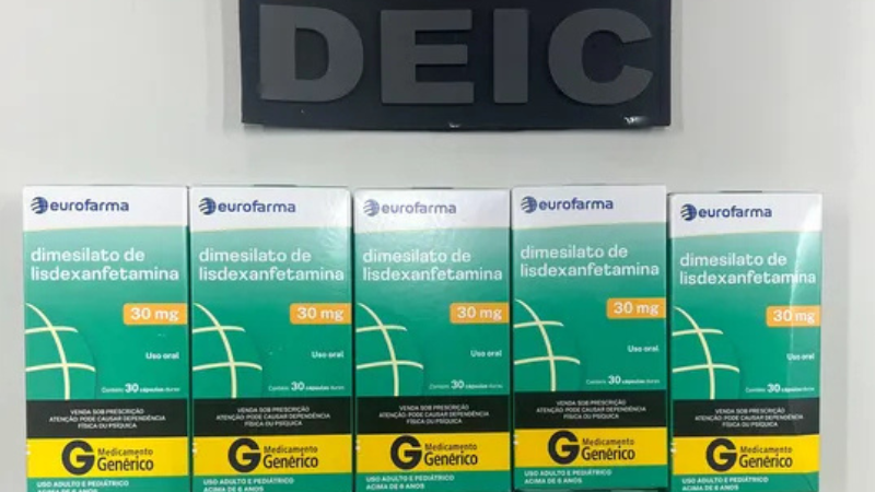 Homem preso em Salvador por comercializar medicamentos controlados ilegalmente