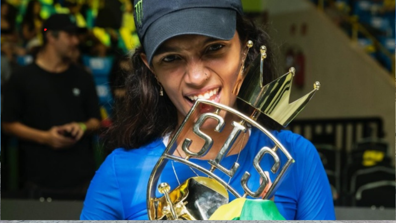 Rayssa Leal faz história novamente e conquista o tricampeonato mundial de skate street