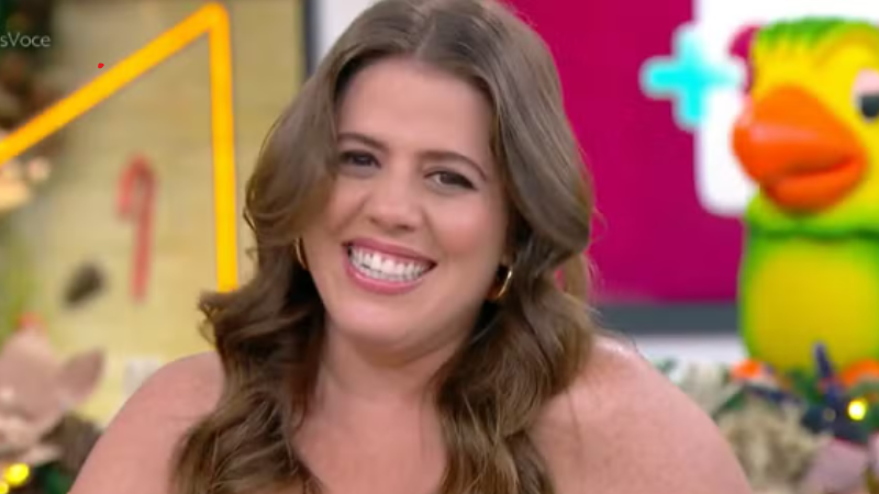 Tati Machado revela que está grávida em emocionante anúncio no Mais Você