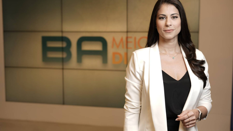 Jessica Senra anuncia sua saída do Bahia Meio Dia