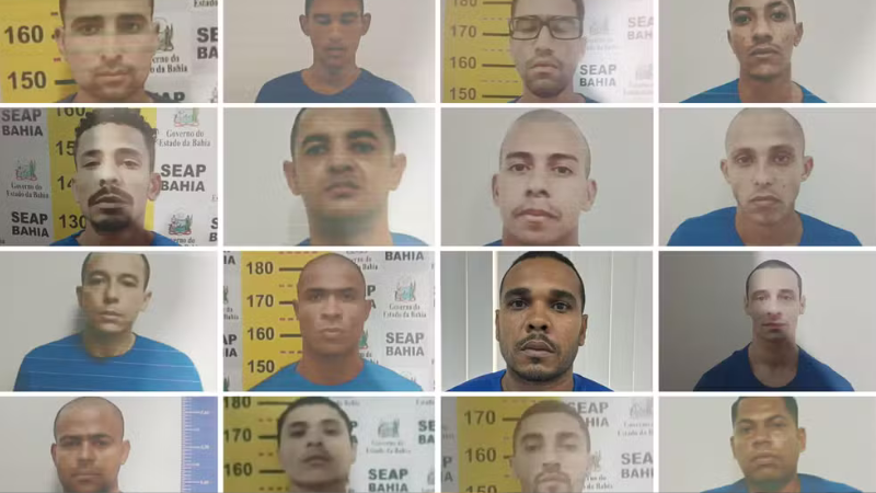 Dezesseis presos fogem após invasão de grupo armado em presídio no sul da Bahia