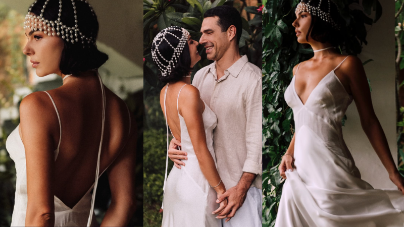 Isis Valverde e Marcus Buaiz celebram união em casamento íntimo