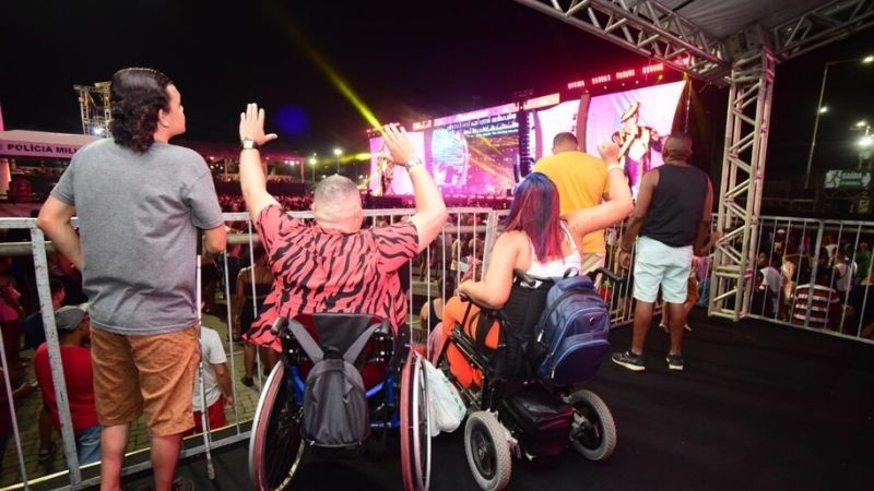 Inscrições para Camarote Acessível do Festival Virada Salvador 2025 começam nesta sexta (20)
