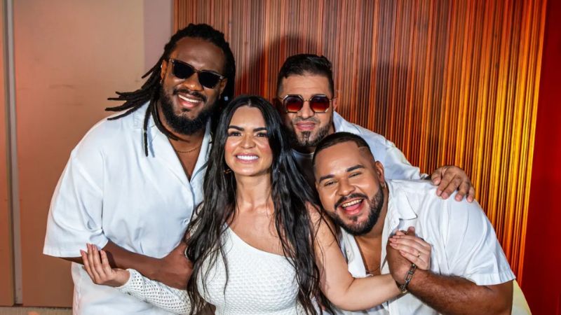 Filhos de Jorge e Jeanne Lima lançam ‘Coisa Rara’ e prometem agitar o verão 2025 com a mistura de forró e axé