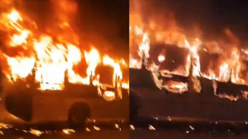 Ônibus é incendiado em Sussuarana; criminosos são presos