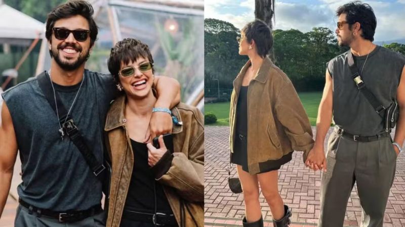 Agatha Moreira fala da bissexualidade de namorado Rodrigo Simas: ‘Chamam de gay enrustido’