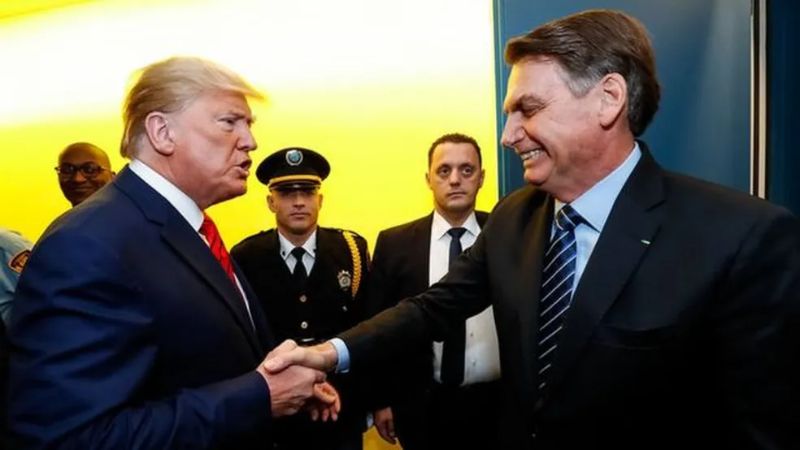 Moraes nega pedido de Bolsonaro para participar da posse de Trump nos EUA