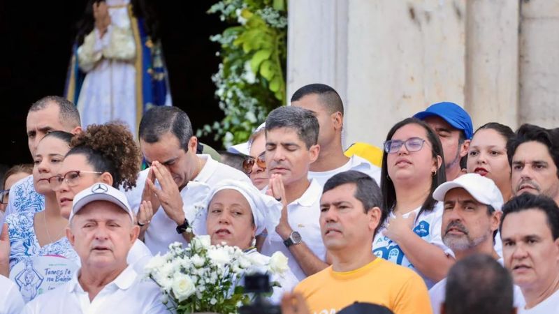 Bruno Reis e ACM Neto celebram Lavagem do Bonfim e destacam sua importância para Salvador