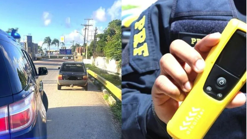 Motorista embriagado é preso após colisão na BR-101