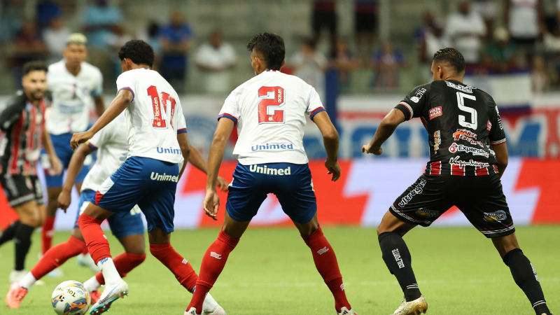 Bahia sofre derrota para o Atlético de Alagoinhas na Arena Fonte Nova