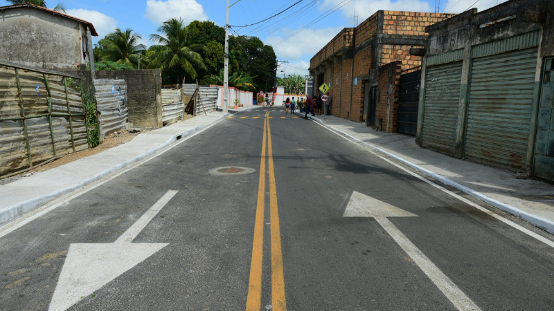Requalificação viária transforma mobilidade em Valéria