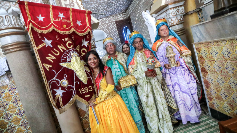 Tradição e fé marcam celebração do Dia de Reis na Lapinha