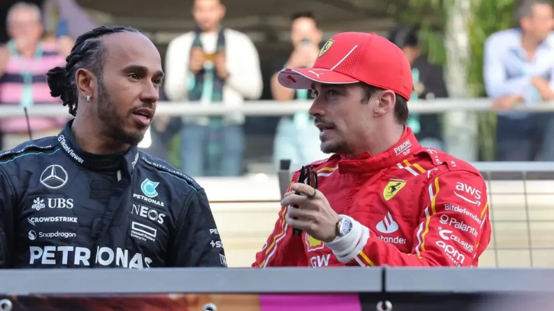 Hamilton e Leclerc são eleitos a melhor dupla de pilotos de 2025 pela F1