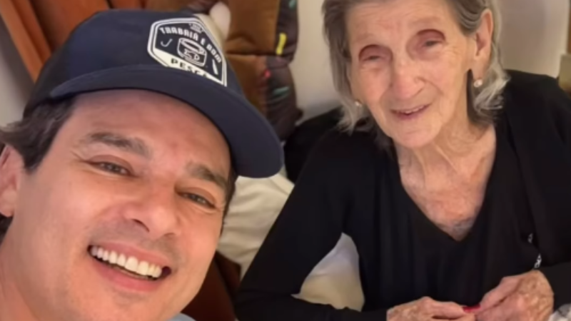 Morre aos 98 anos a mãe de Celso Portiolli; apresentador presta homenagem emocionada