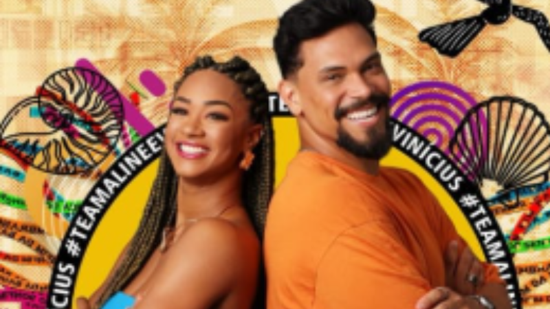 Baianos Aline e Vinícius entram para o grupo Pipoca do BBB 25