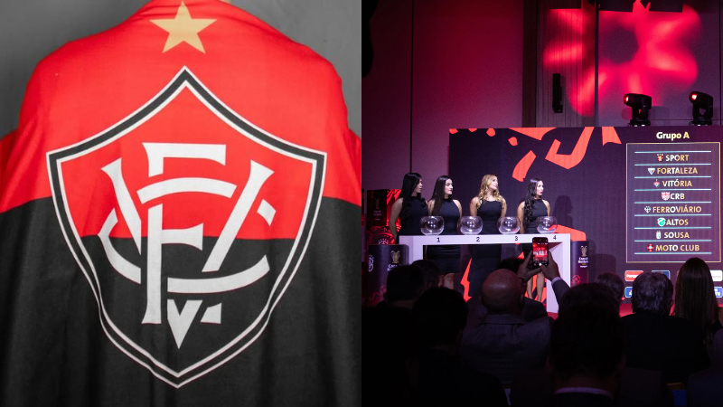 Vitória conhece seus adversários da primeira fase da Copa do Nordeste