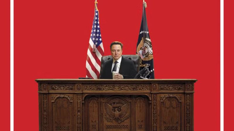 Revista Time destaca Elon Musk em capa polêmica sobre poder nos EUA