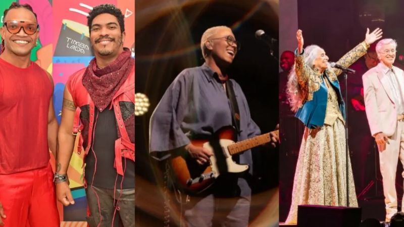 Maria Gadú, Timbalada, Caetano e Bethânia são destaques; confira eventos que agitarão o final de semana