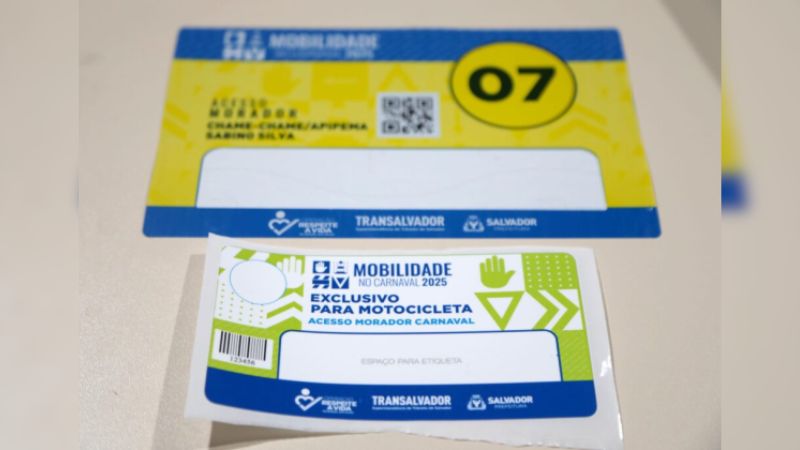 Prefeitura fiscaliza venda ilegal de adesivos de acesso de trânsito aos circuitos do Carnaval