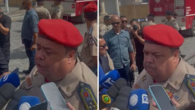 Comandante dos Bombeiros detalha incêndio na Câmara de Salvador; telhado da Presidência e Salão Nobre foram atingidos