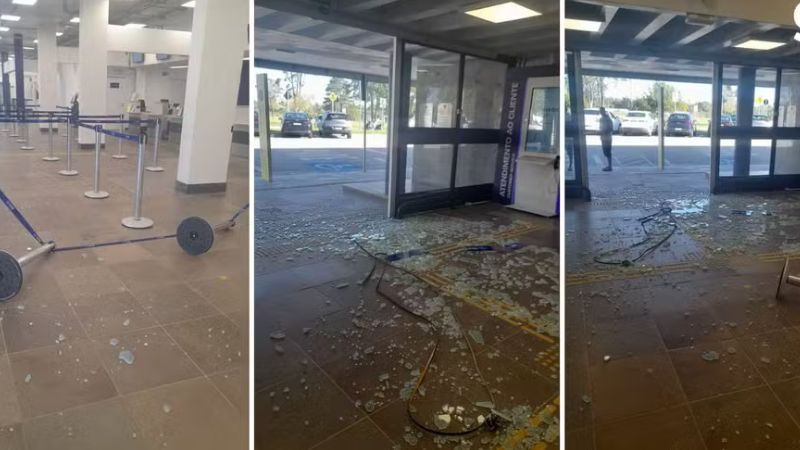 Passageiro perde voo, vandaliza aeroporto e agride funcionário em Pelotas