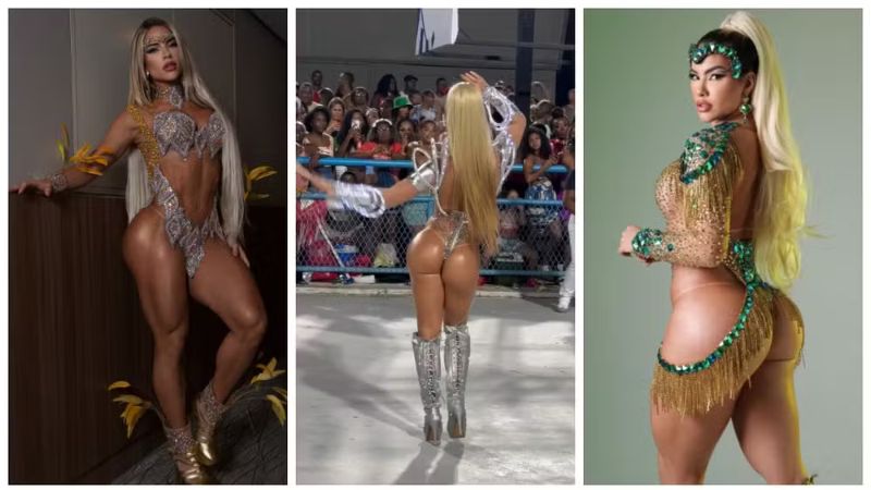 Conheça Carolina Arjonas, a nova musa “bumbum” da Dragões da Real.