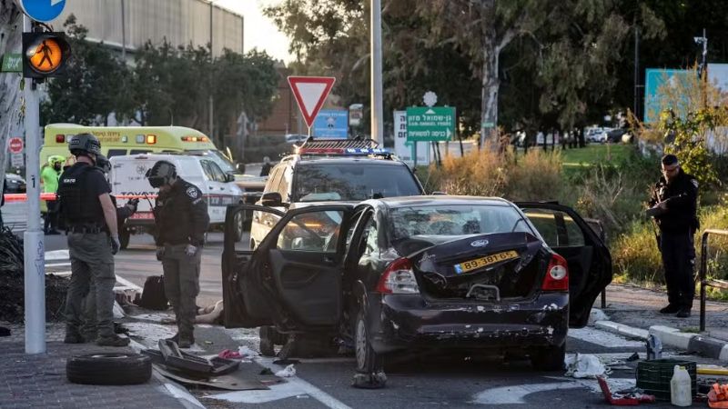 Ataque com carro em Israel deixa dez feridos; motorista é morto pela polícia