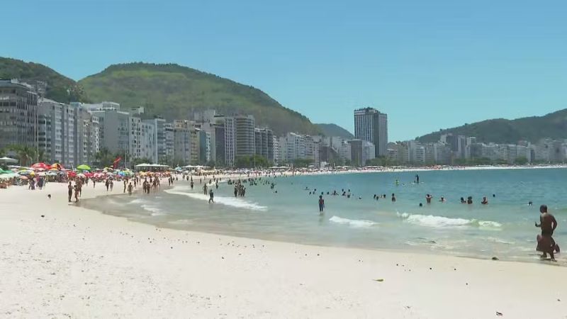 Rio de Janeiro tem dia mais quente do verão com 41,3°C e entra em nível ‘Calor 4’ pela primeira vez