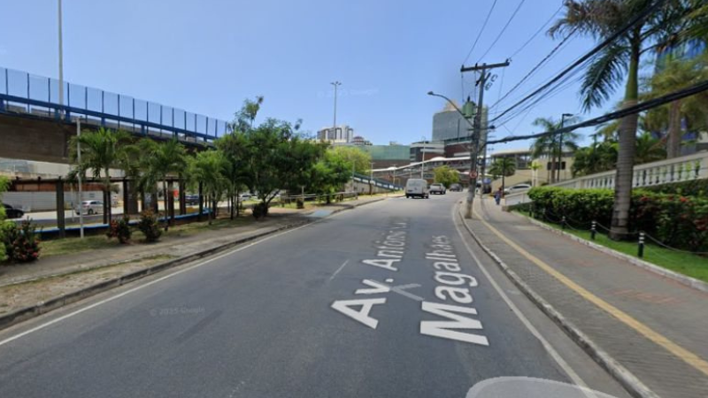 Área é isolada após vazamento de gás natural na Avenida ACM