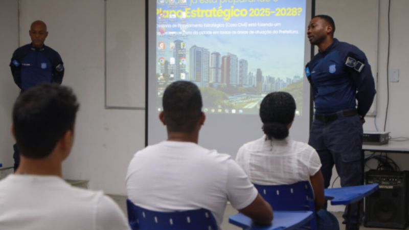 Novos guardas civis de Salvador iniciam formação com foco em excelência e segurança