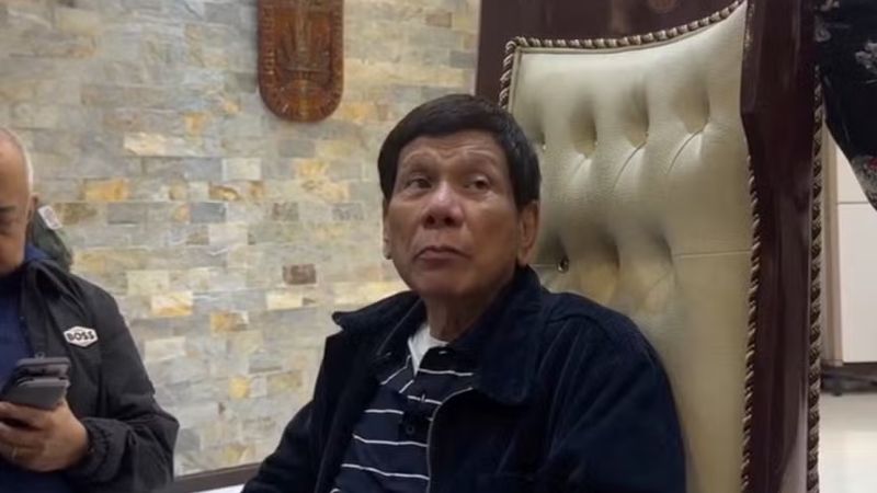 Rodrigo Duterte é detido sob acusações de crimes contra a humanidade