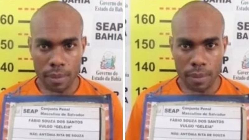 Ficha criminal de Geleia: líder de facção e foragido Internacional