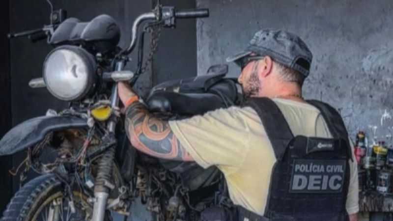 Polícia Civil desativa desmanche de motos e prende dois suspeitos no sudoeste da Bahia